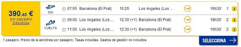 barcelona-los angeles